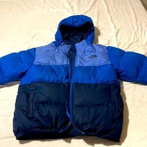 North face puffer, 550. Double side.sizeL big kid.gently used $50 or best offer.